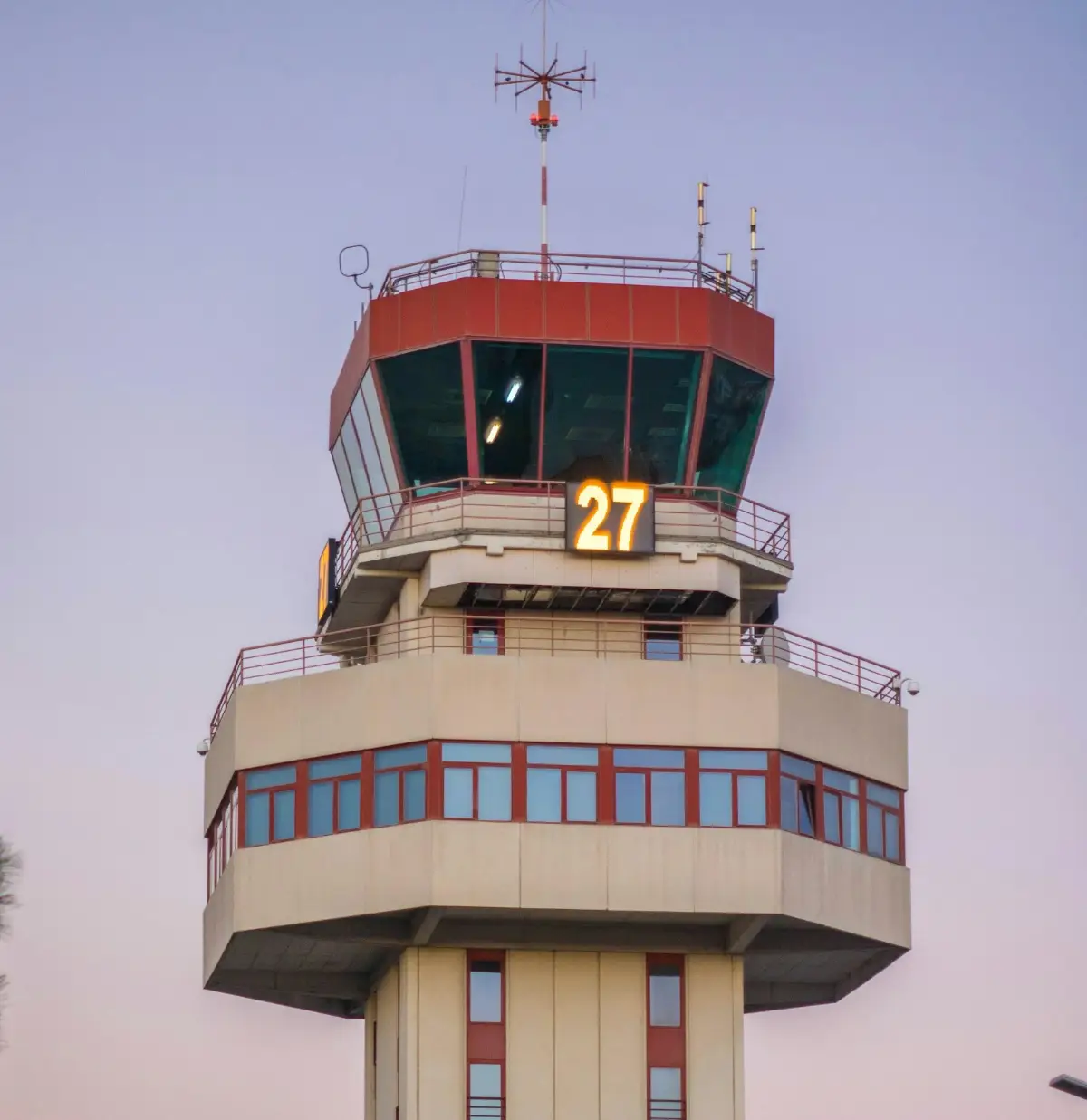 A plane tower in Ogden, Utah