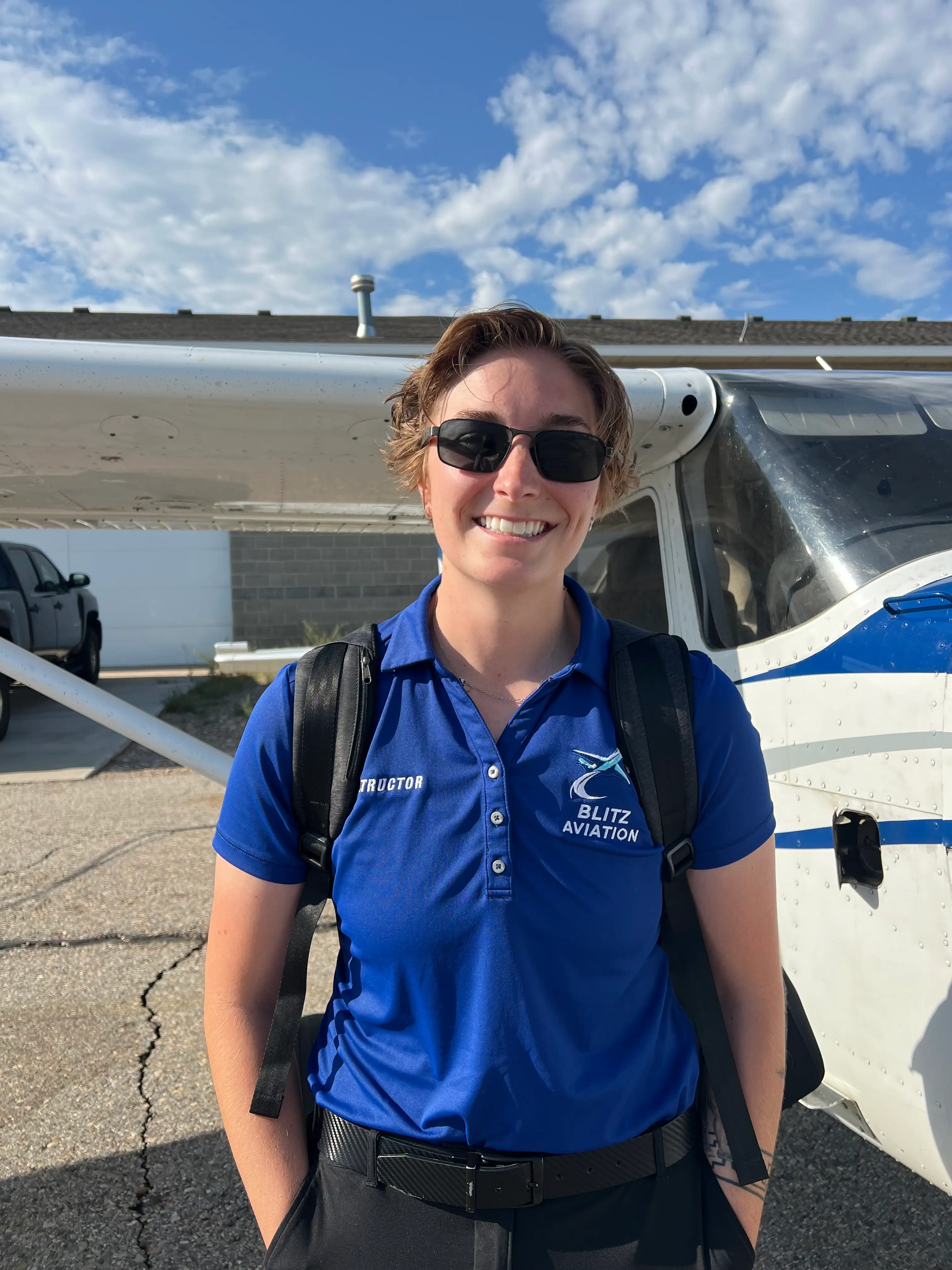 Emily Enders - Certified Flight Instructor at Blitz Aviation Ogden Utah flight school